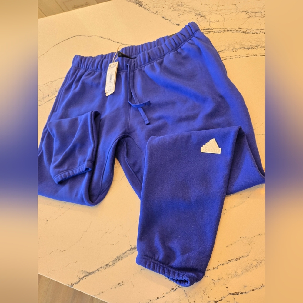 Adidas Women's Joggers Sweatpants Blue Size 2XL--NWT